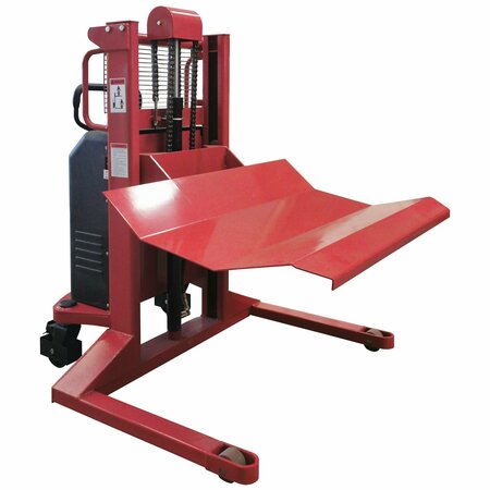 PAKE HANDLING TOOLS Power Roller Lifting Truck, 2200lbs Cap., 31-1/2'' Roll Dia., 42-1/5'' Lift Height PAKERL1000T-1200